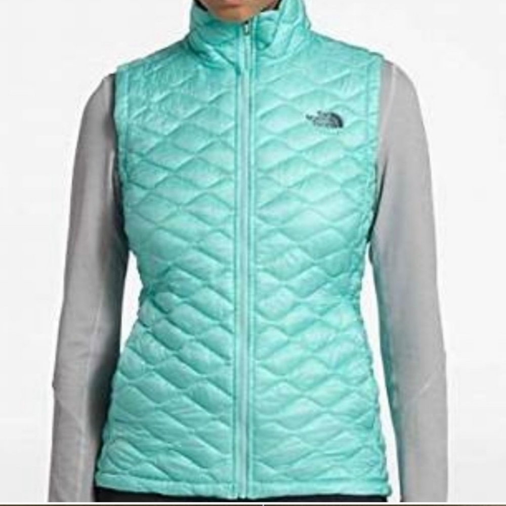 The north face thermoball surf green quilted puffer packable small Petit - Picture 2 of 7
